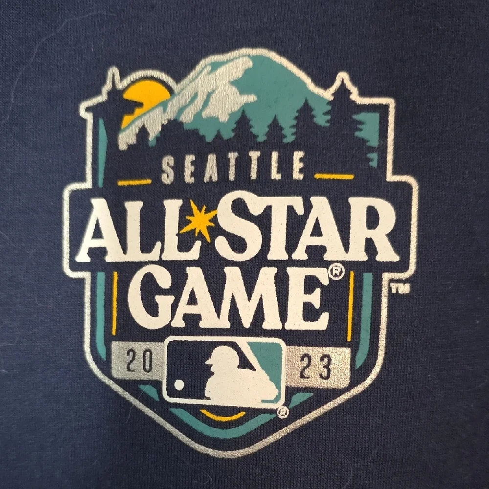 Men's Blue All-Star Game Hoodie - Picture 3 of 5